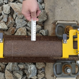 100m Magnetic Rail Curve Versine Measuring Tool