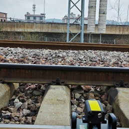 Railway Laser Equipment for Rail Creeping Measuring