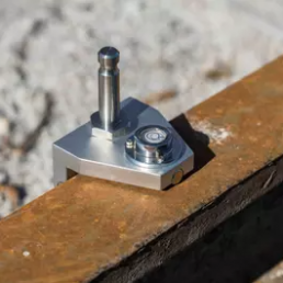 Magnetic Monitoring Prism Mount adapter strong magnetic rail shoe